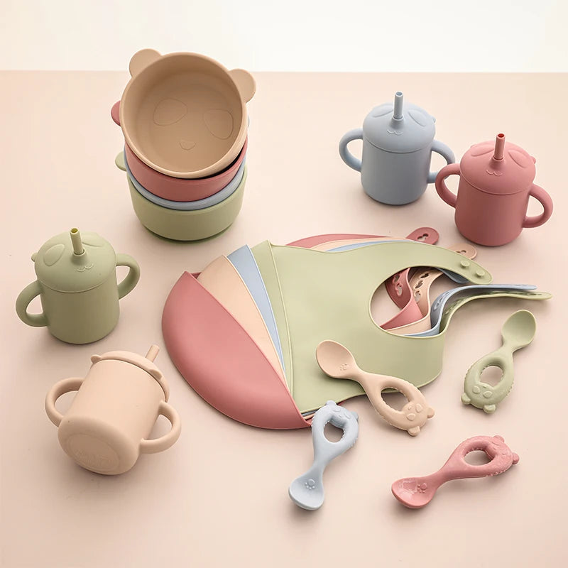 Baby feeding set