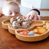 Bamboo tableware set