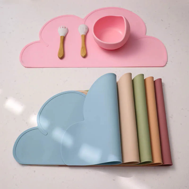 Baby cloud placemat