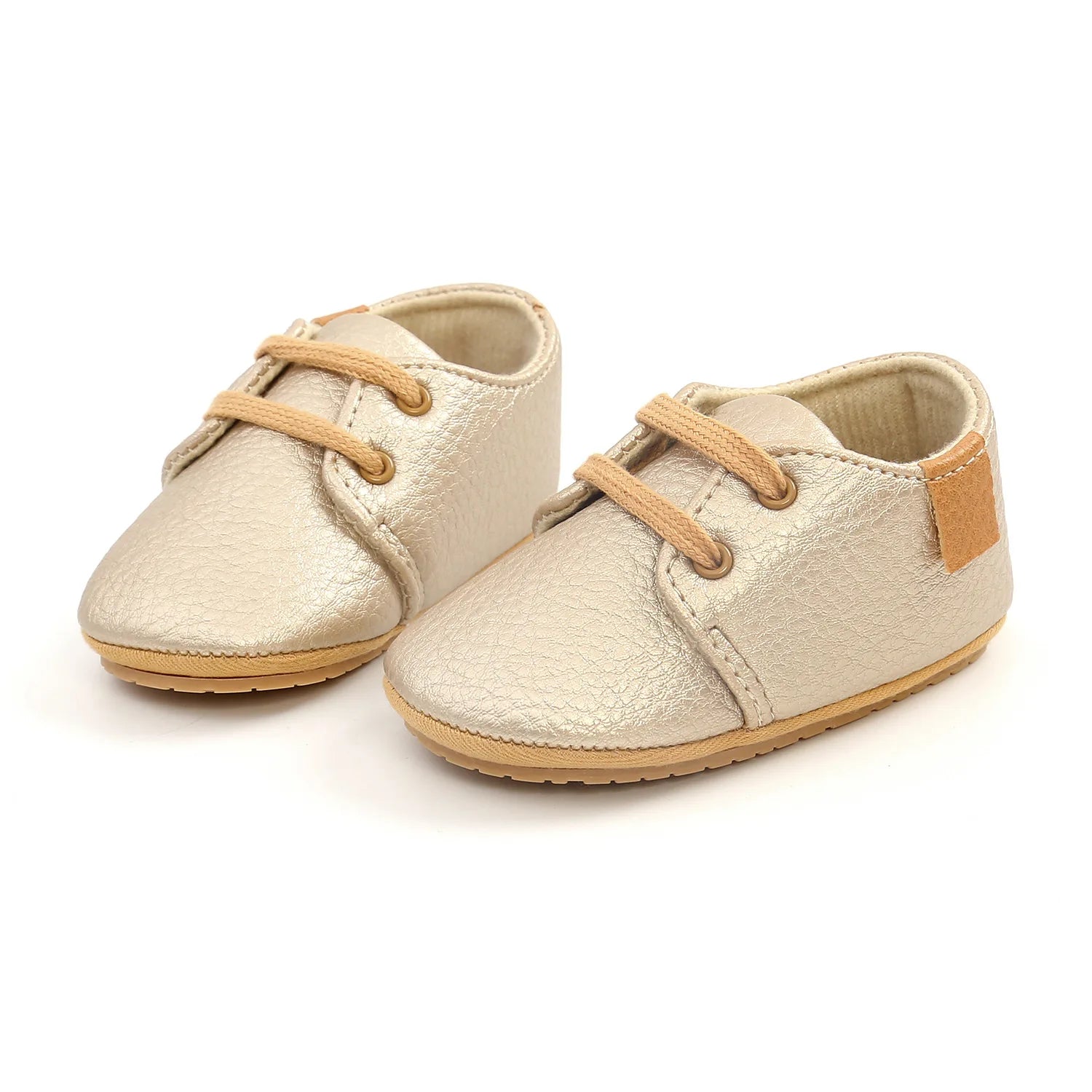 Leather multicolor baby shoes