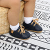 Leather multicolor baby shoes