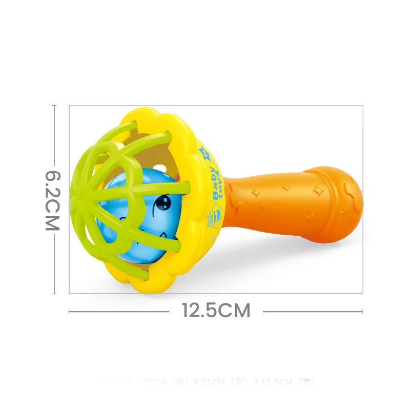 Baby bath rattle