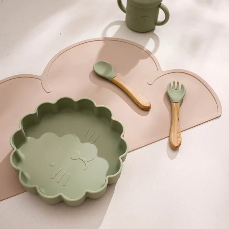 Baby cloud placemat