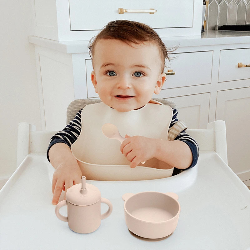 Baby feeding set