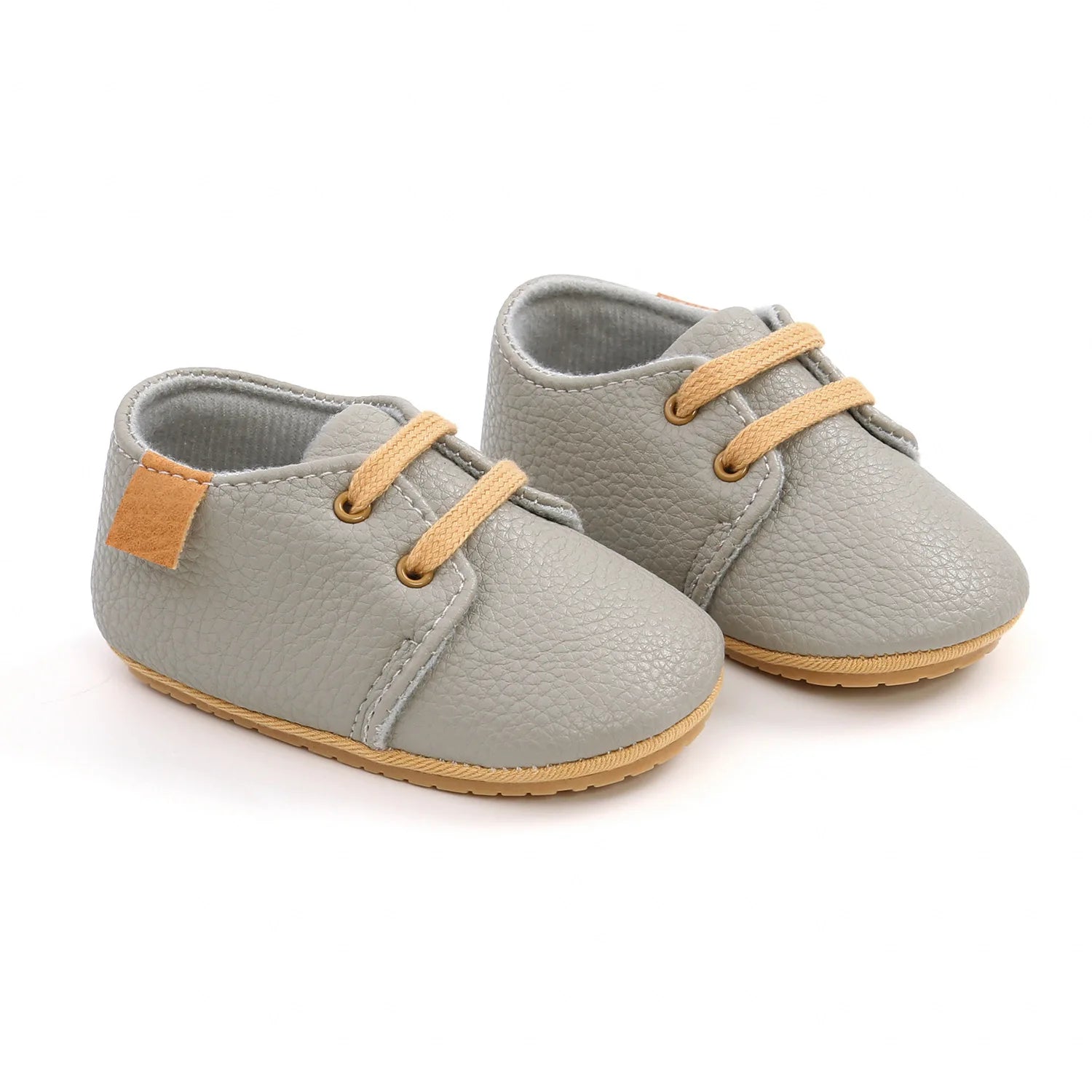 Leather multicolor baby shoes