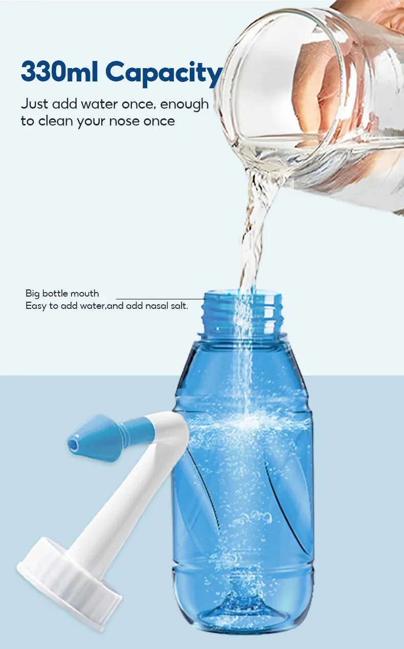 Nasal wash bottle