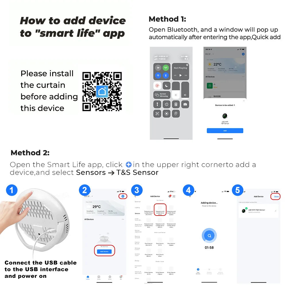 Temperature & Humidity Smart Sensor