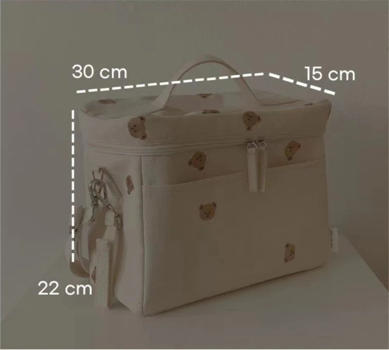 Waterproof mommy and baby bag