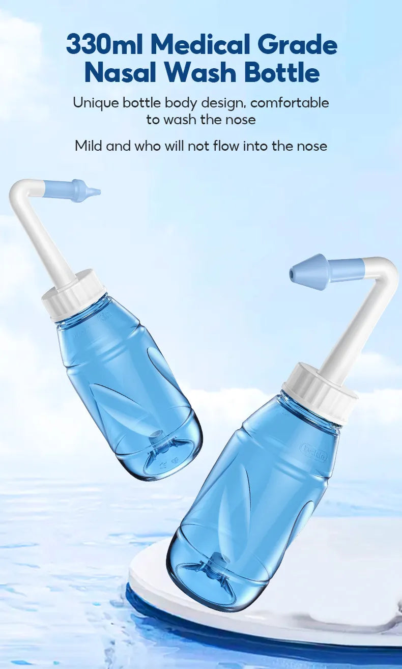 Nasal wash bottle