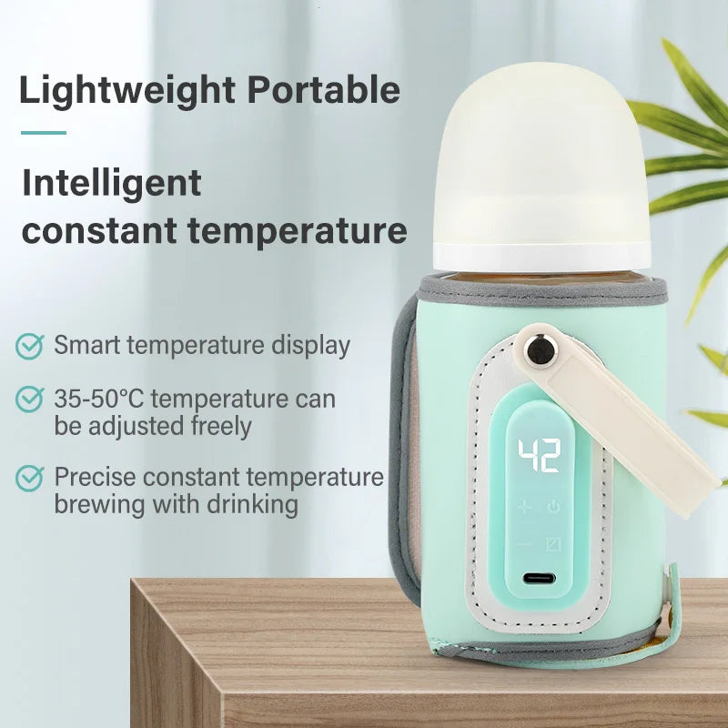 Portable bottle warmer